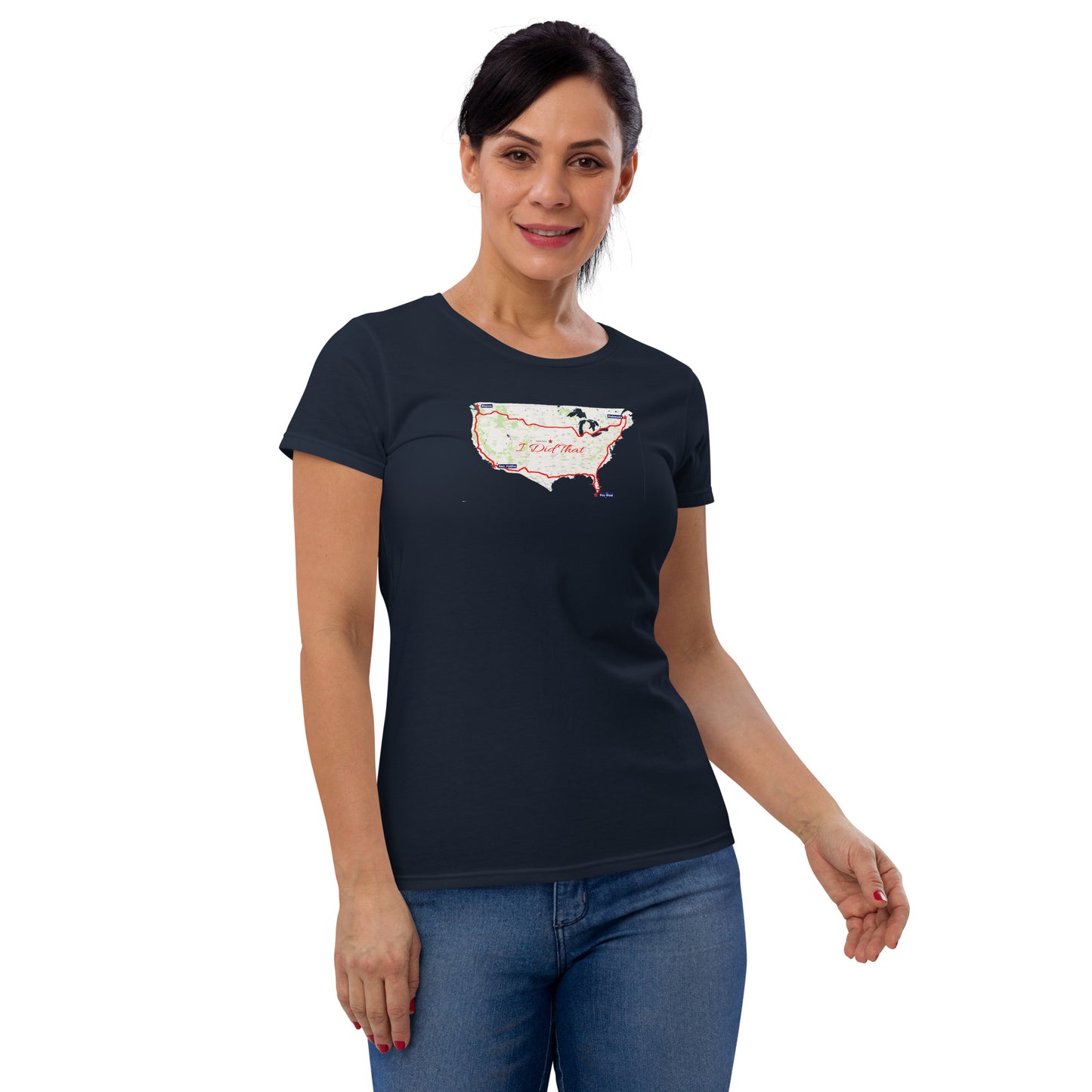 Women's Four Corner Run Short Sleeve Tee