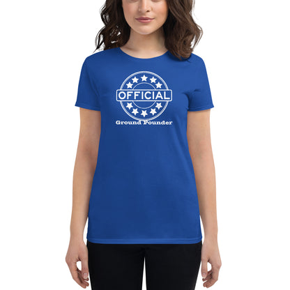 Official Ground Pounder Women's short sleeve t-shirt