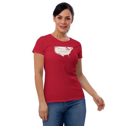 Women's Four Corner Run Short Sleeve Tee