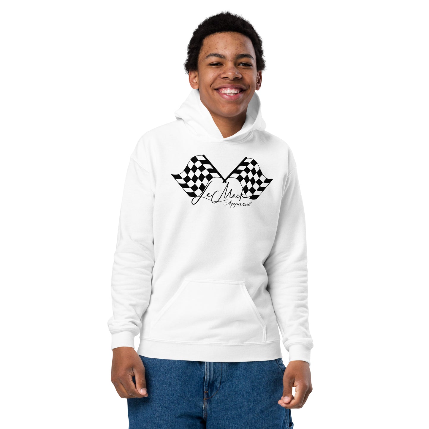 LeMack Racing Youth heavy blend hoodie