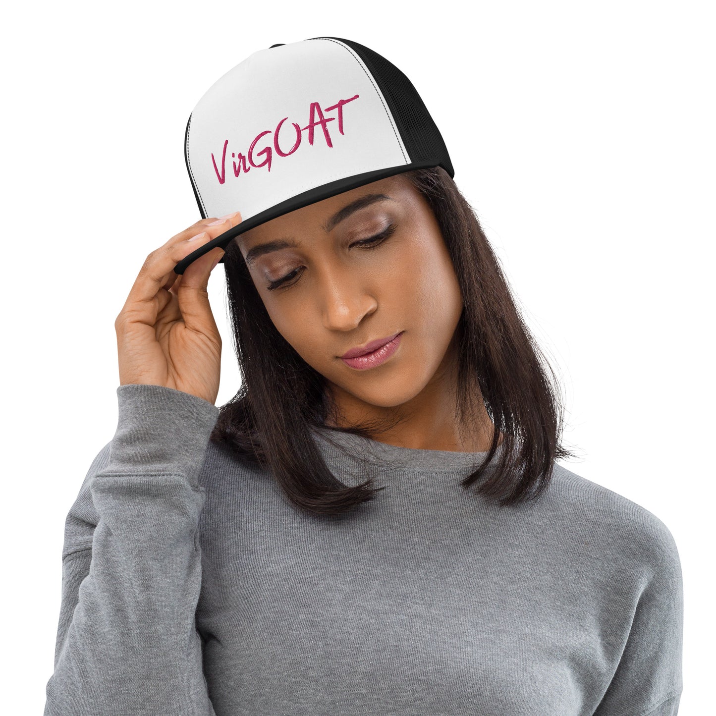 Pink VirGOAT Logo Trucker Cap - LeMack 