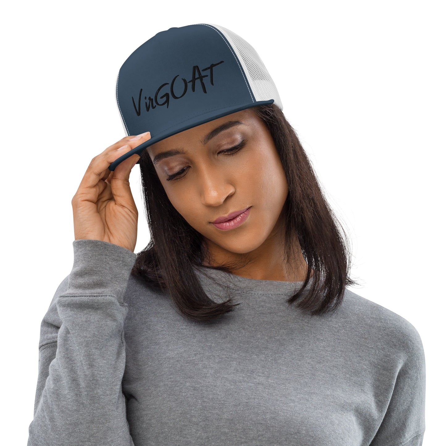 VirGOAT Black Logo Trucker Cap - LeMack 