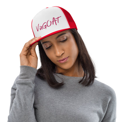 Pink VirGOAT Logo Trucker Cap - LeMack 