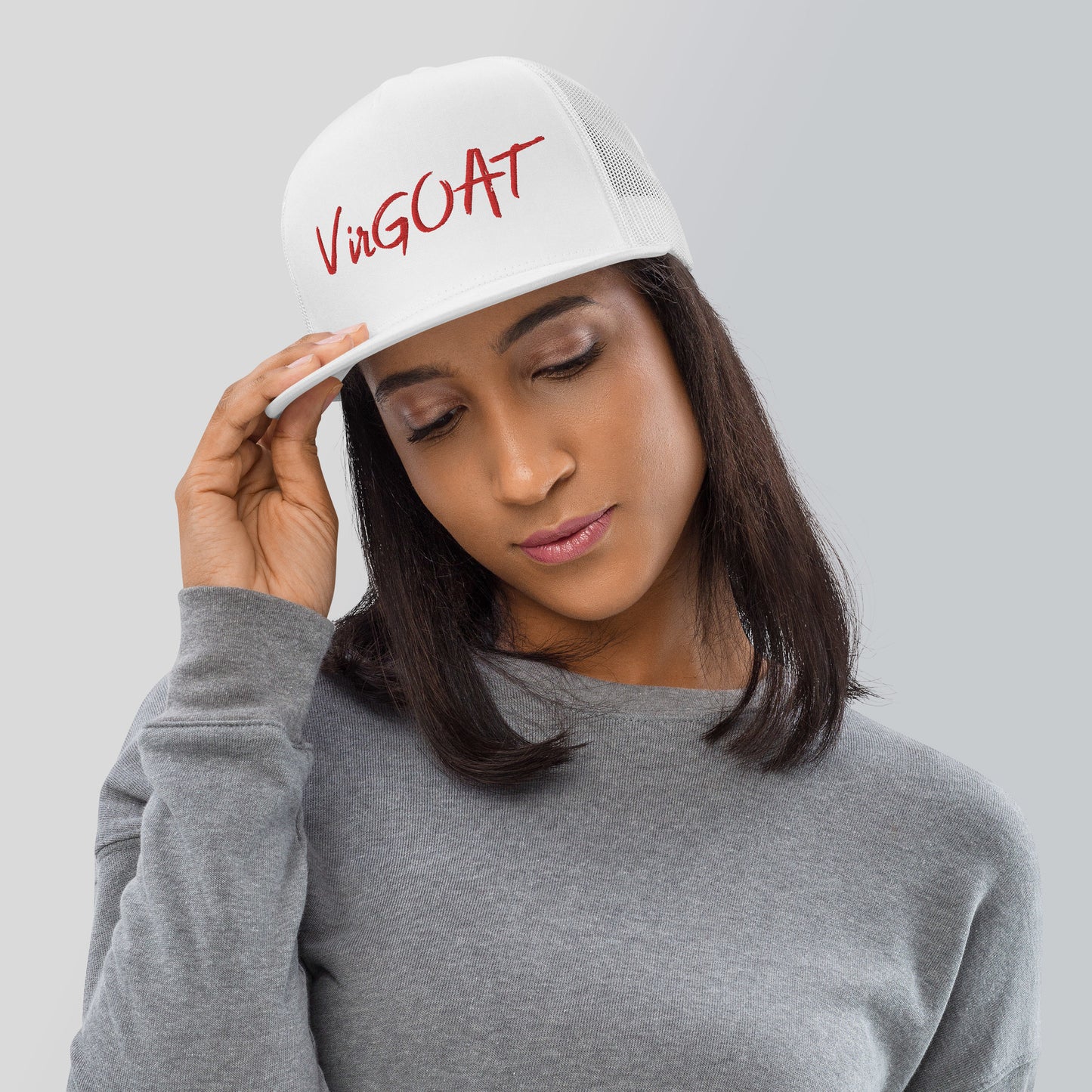 VirGOAT Red Logo Trucker Cap - LeMack 