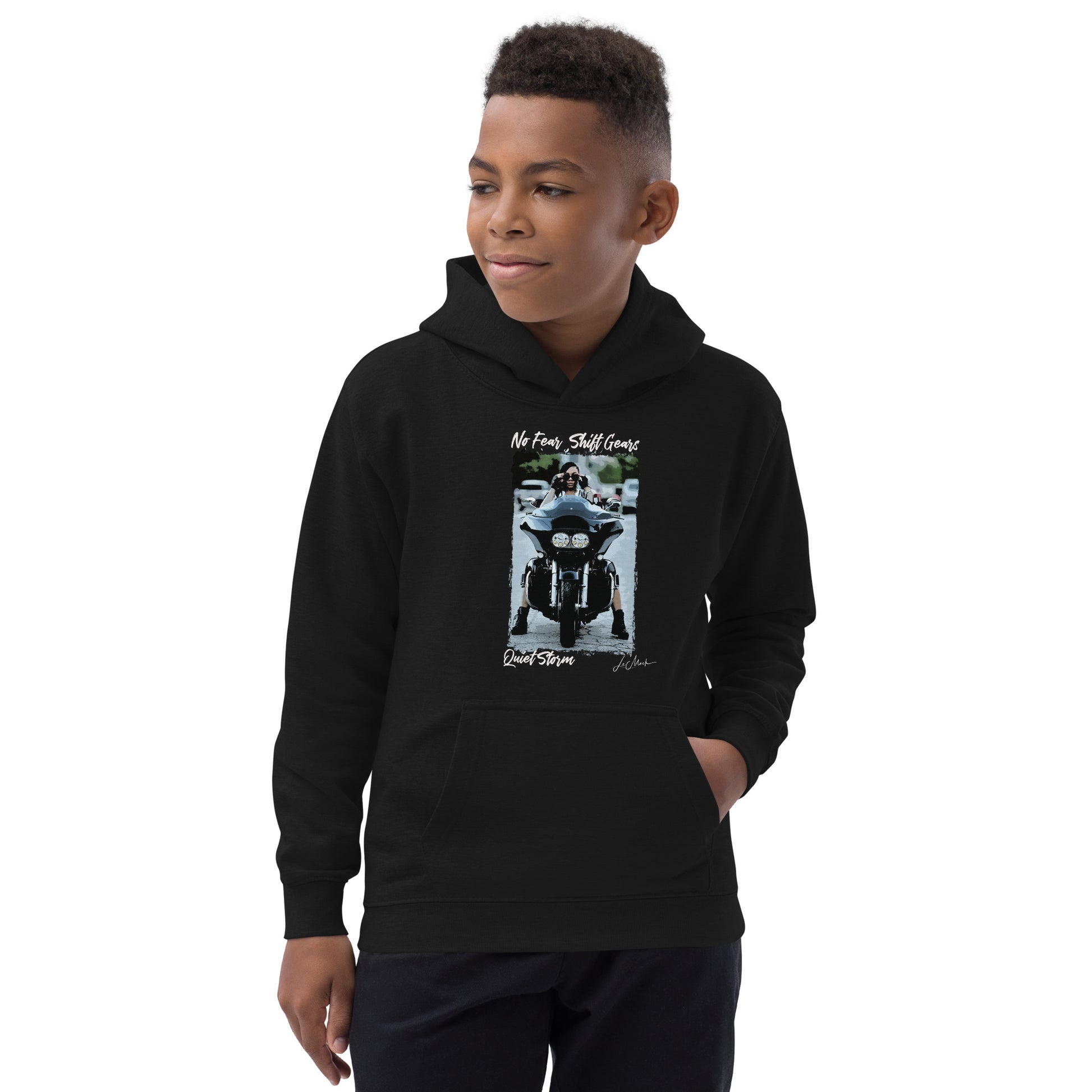 Quiet Storm Kids Hoodie - LeMack 