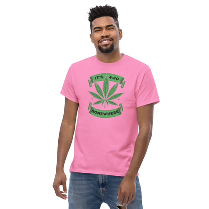 Its 420 Somewhere Men's classic tee