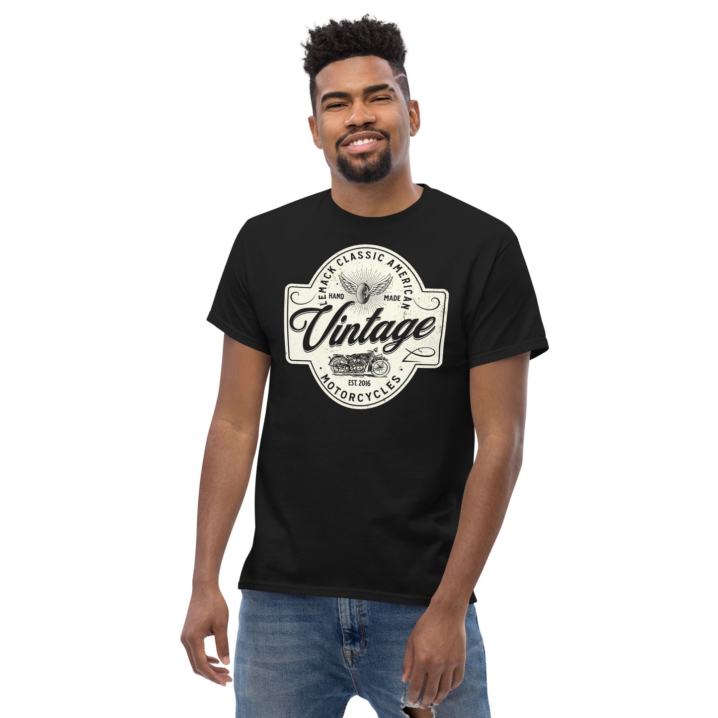 Vintage INDIAN Motorcycle Men's classic tee