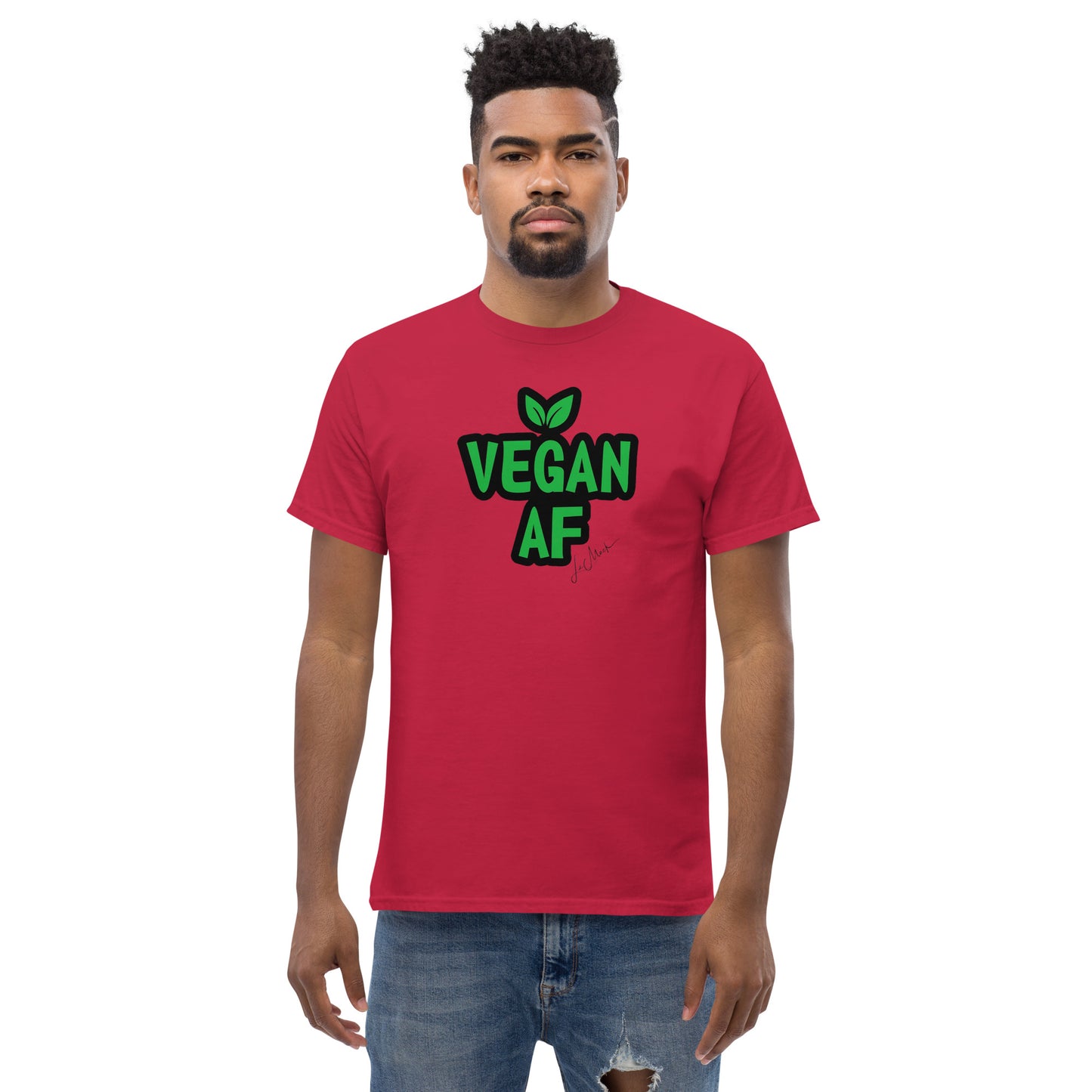 Vegan AF Men's classic tee - LeMack 