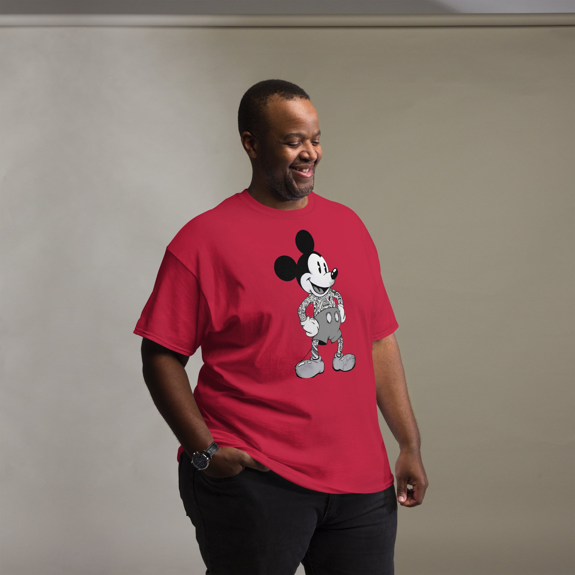 Tattoo'd Mickey Men's classic tee - LeMack 