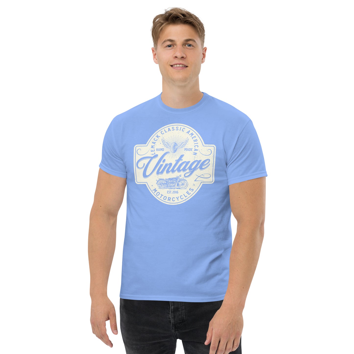 Vintage INDIAN Motorcycle Men's classic tee