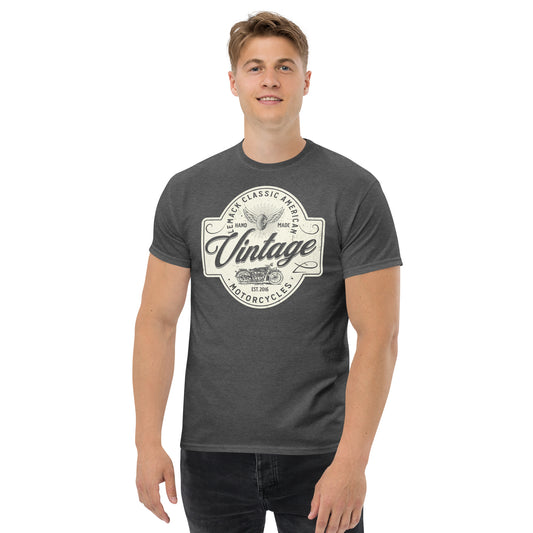 Vintage INDIAN Motorcycle Men's classic tee