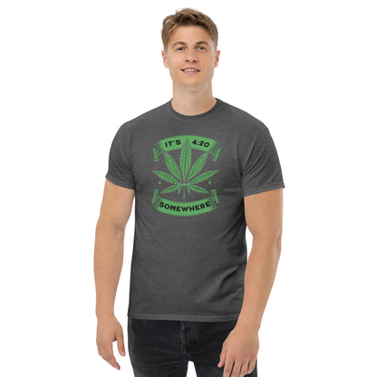 Its 420 Somewhere Men's classic tee