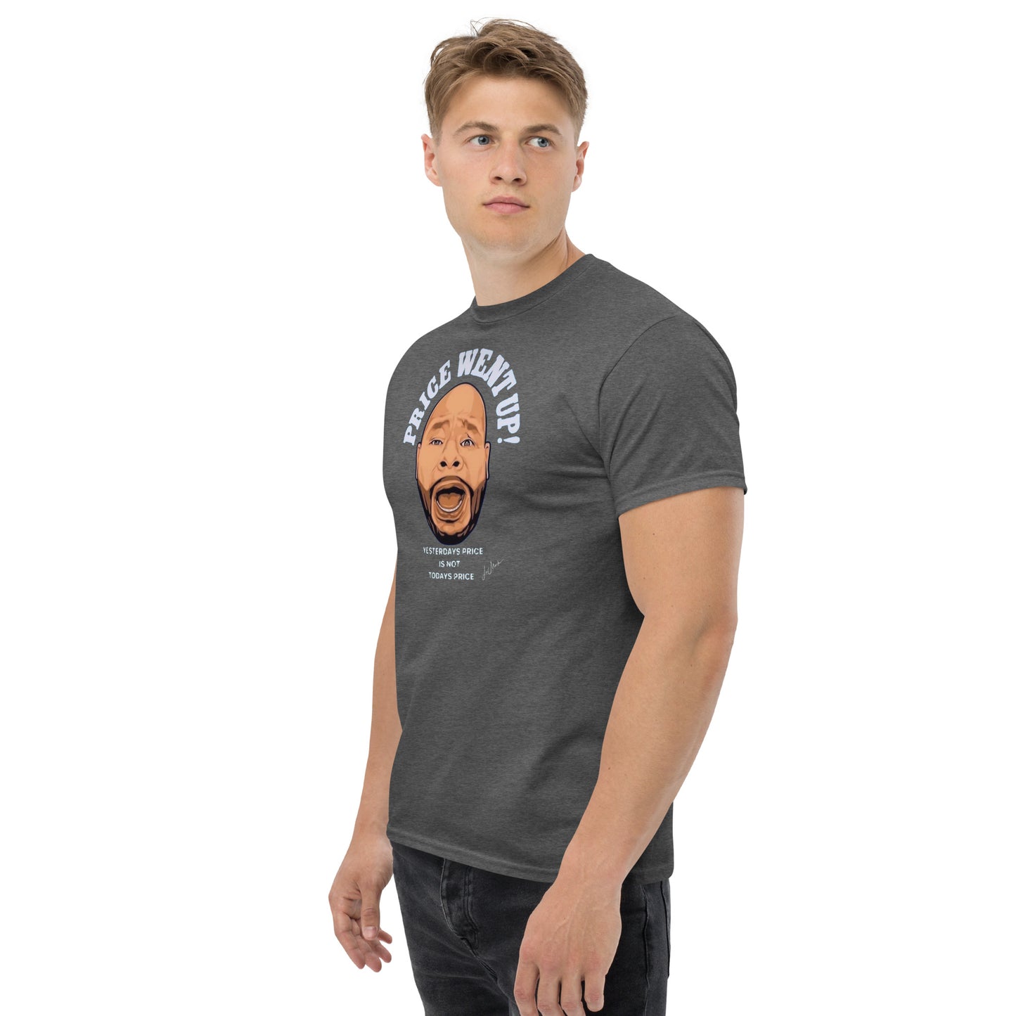 Yesterdays Price Men's classic tee - LeMack 