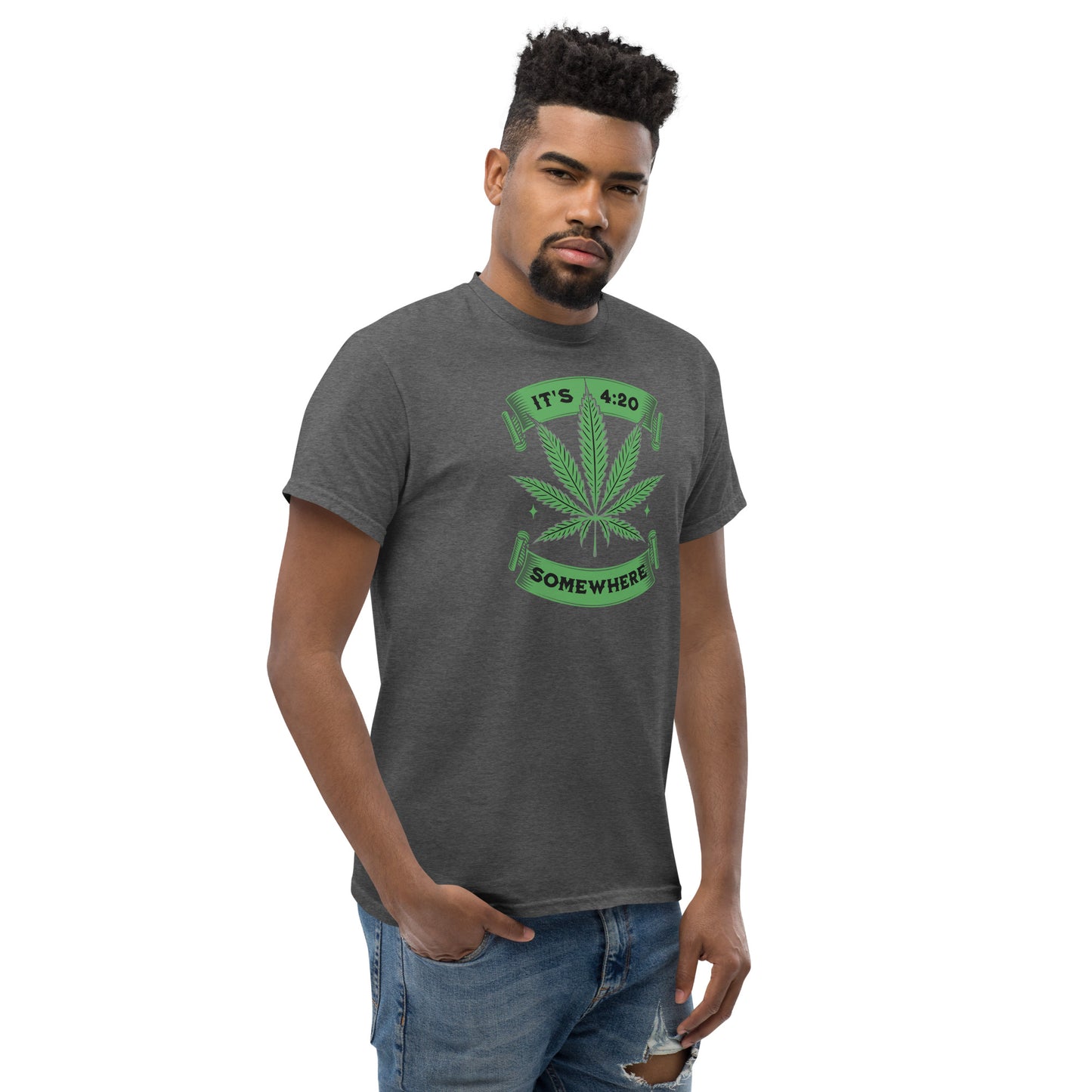 Its 420 Somewhere Men's classic tee