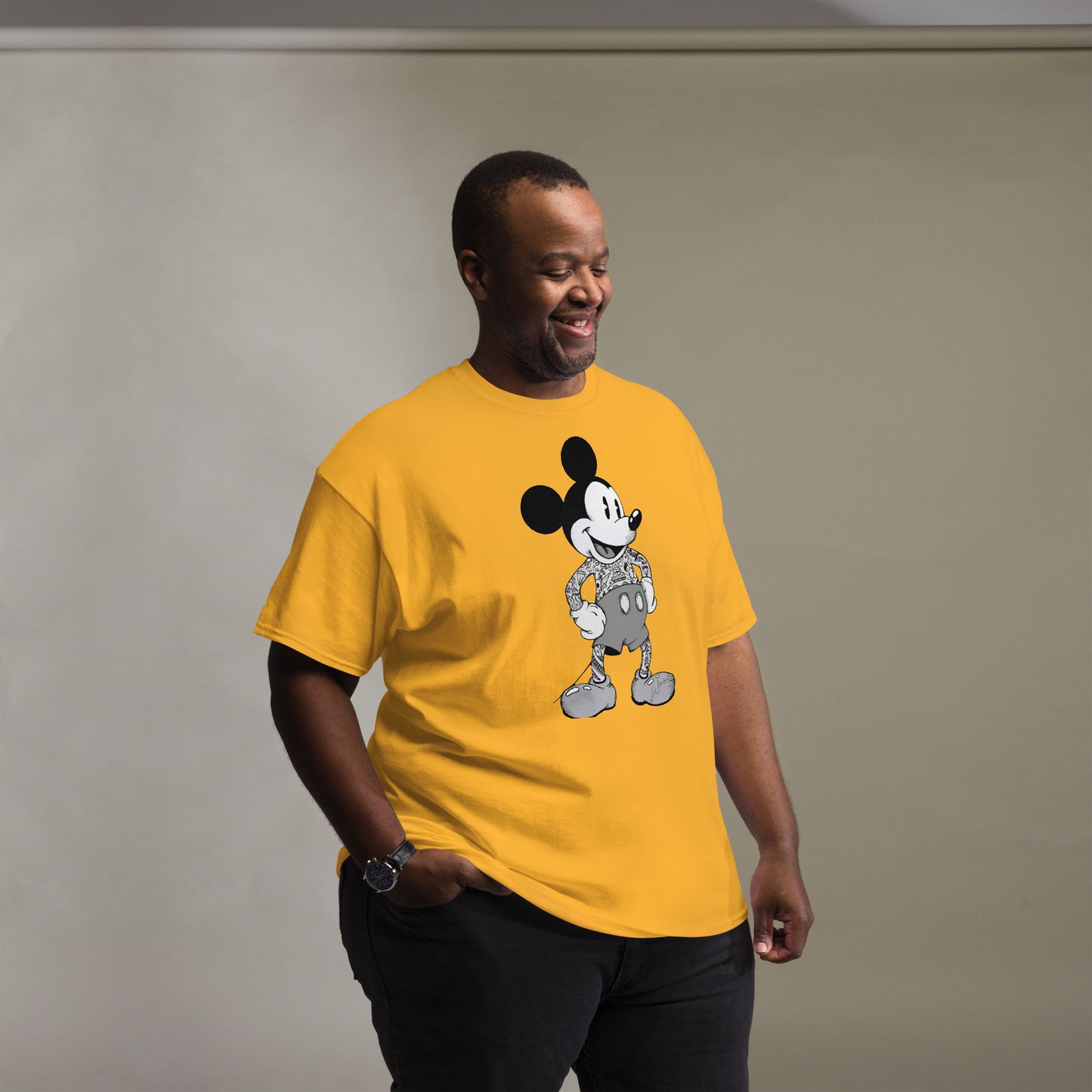 Tattoo'd Mickey Men's classic tee - LeMack 