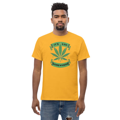 Its 420 Somewhere Men's classic tee