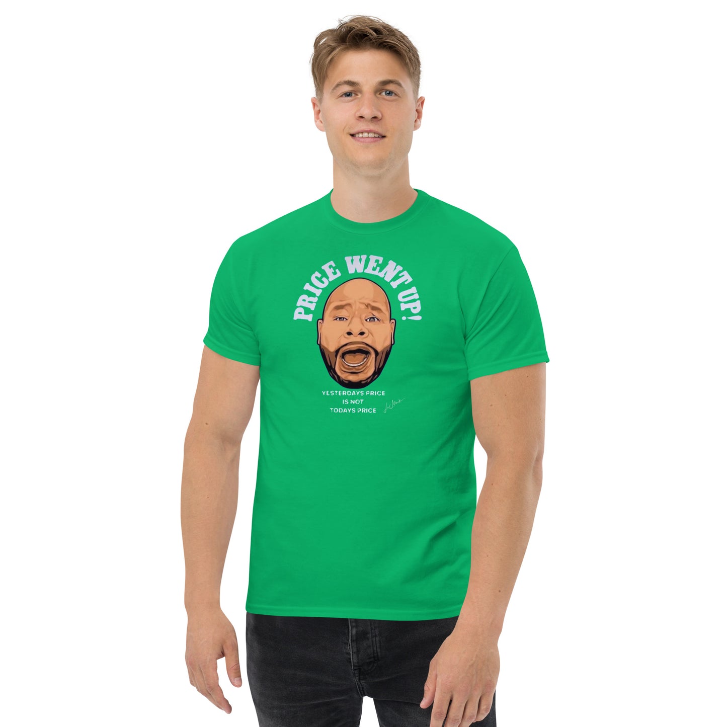 Yesterdays Price Men's classic tee - LeMack 