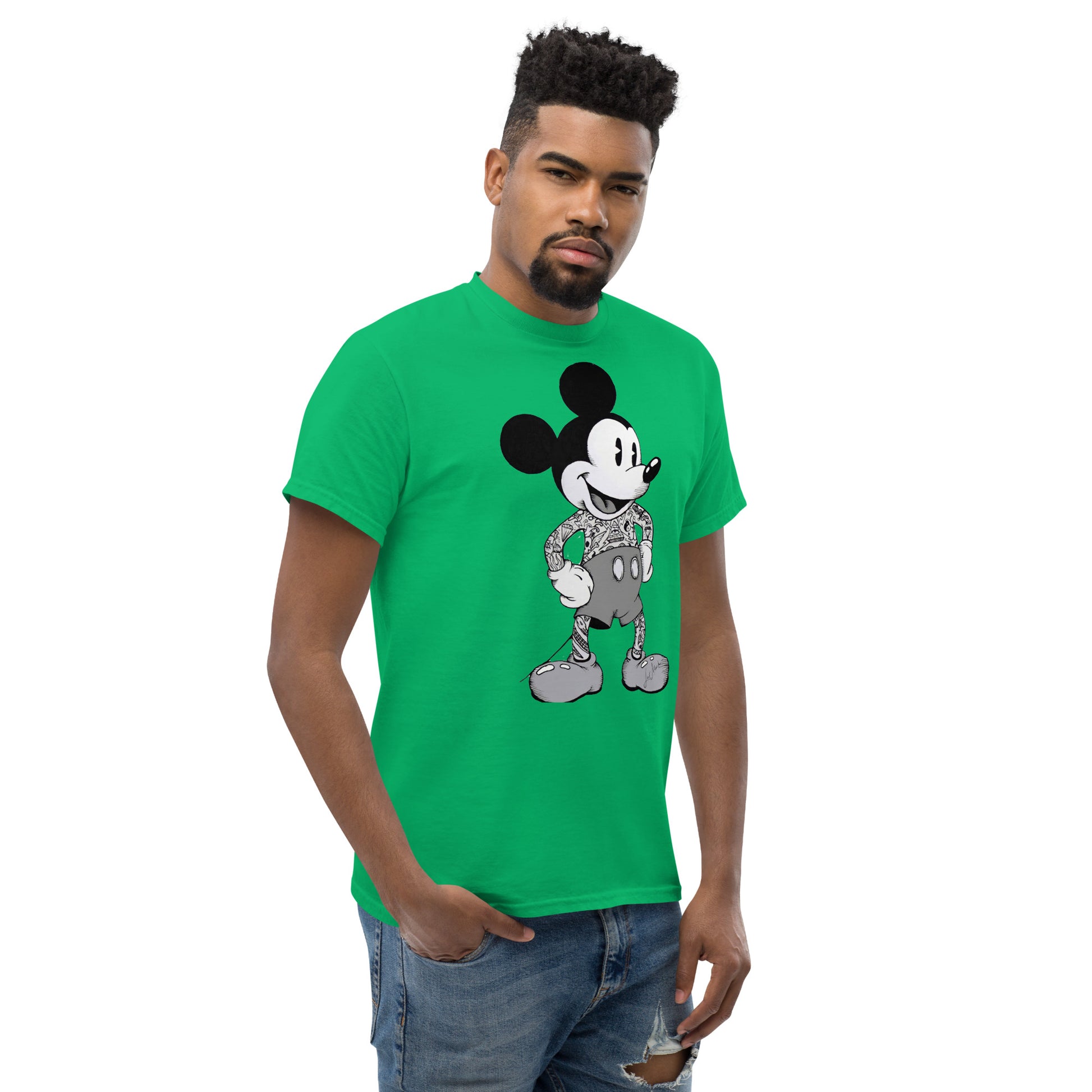 Tattoo'd Mickey Men's classic tee - LeMack 