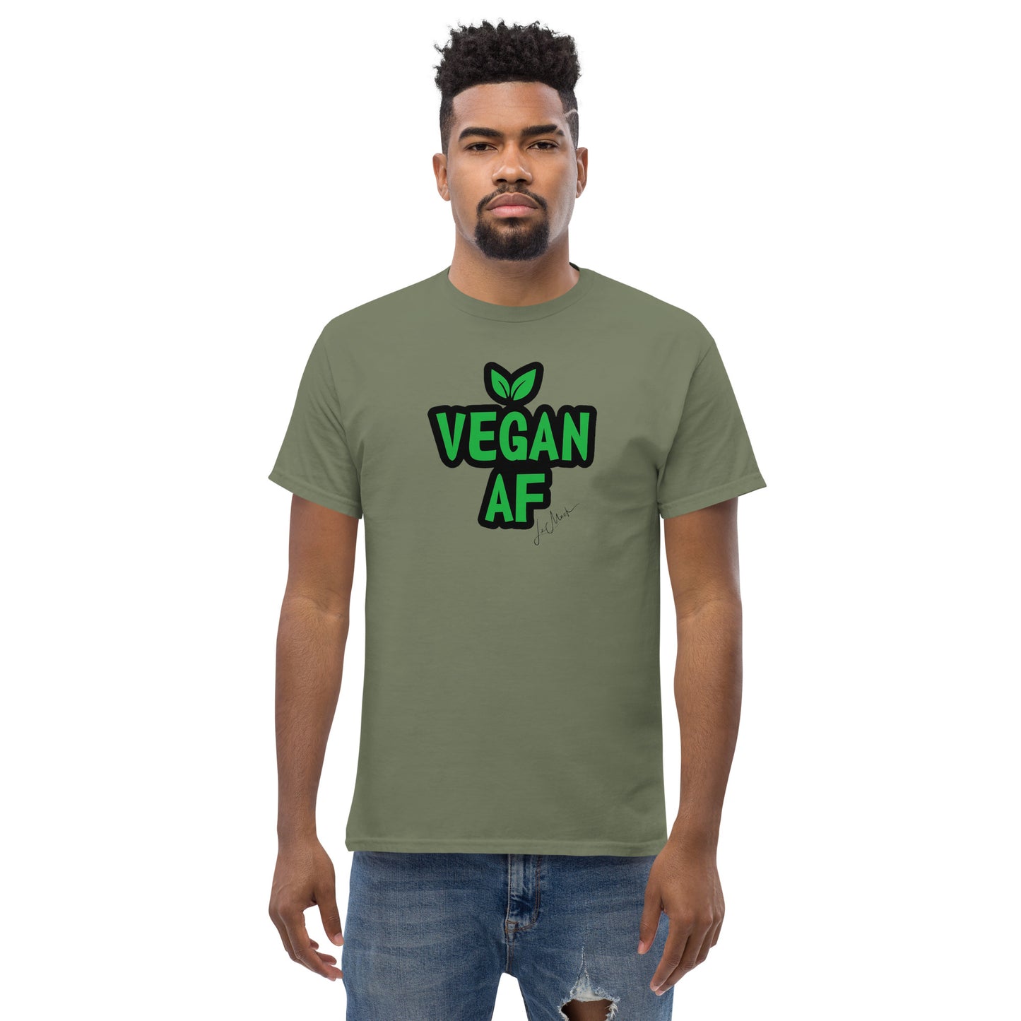 Vegan AF Men's classic tee - LeMack 