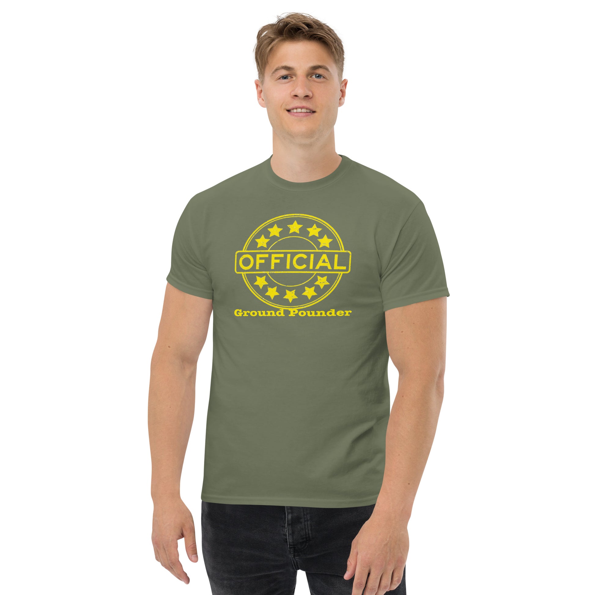 Official Ground Pounder Men's classic tee - LeMack 