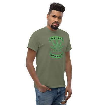 Its 420 Somewhere Men's classic tee