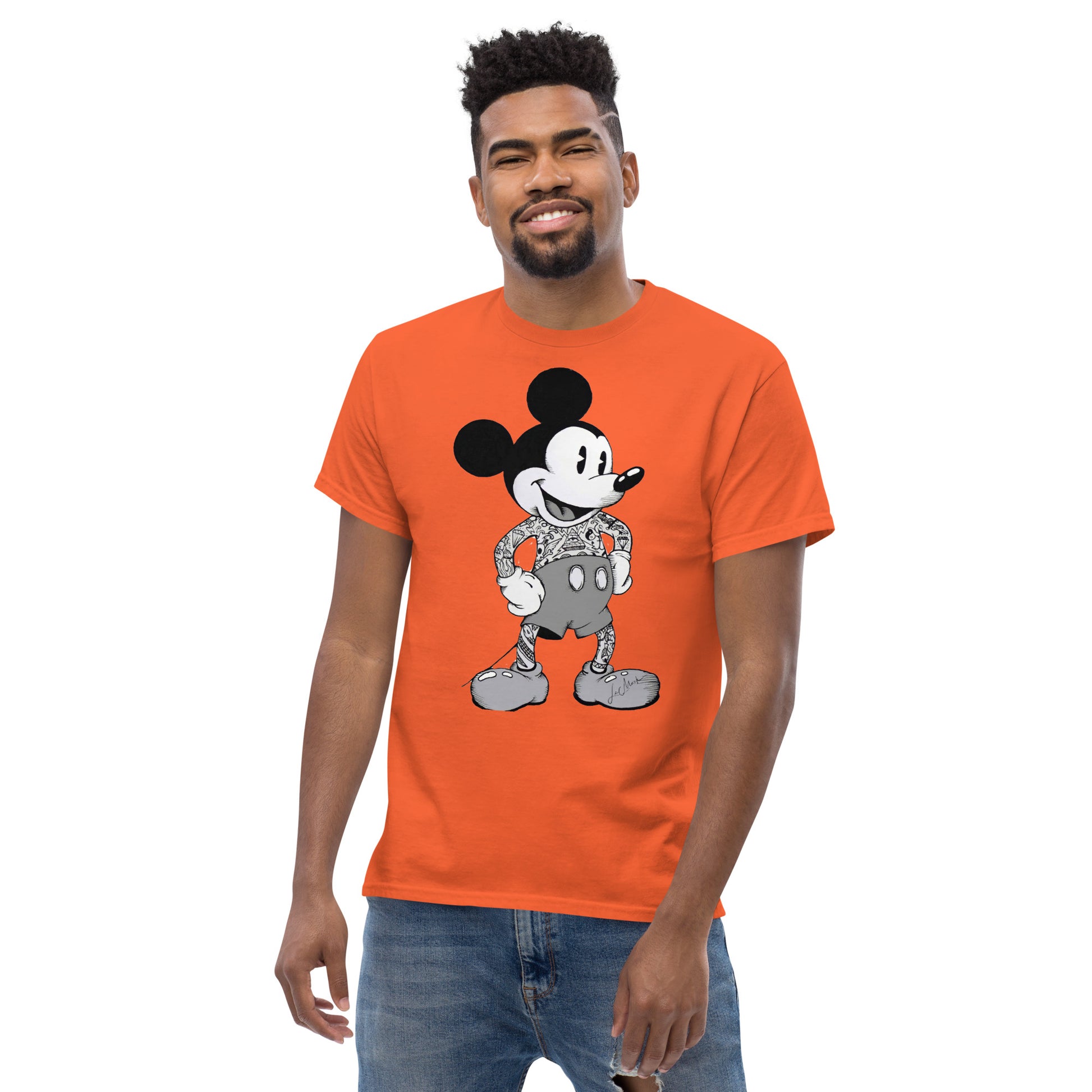 Tattoo'd Mickey Men's classic tee - LeMack 