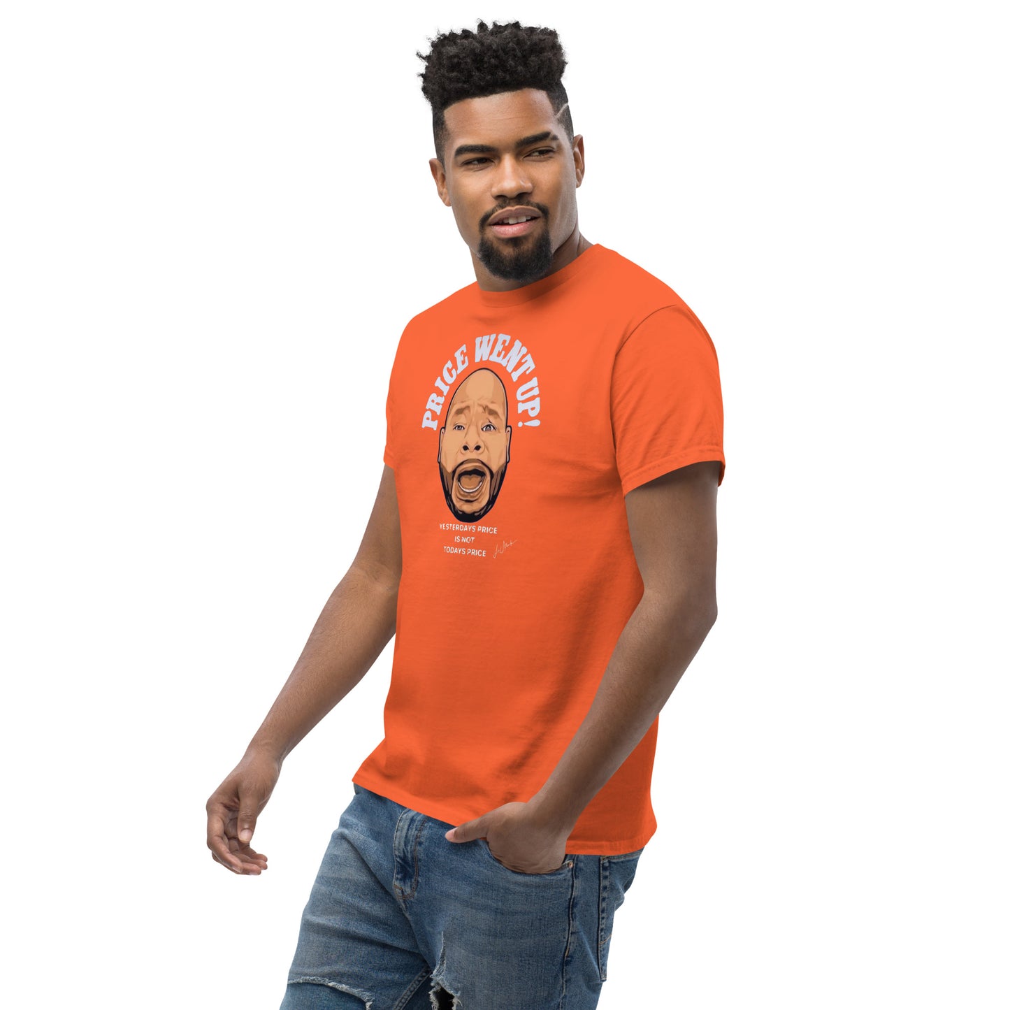 Yesterdays Price Men's classic tee - LeMack 