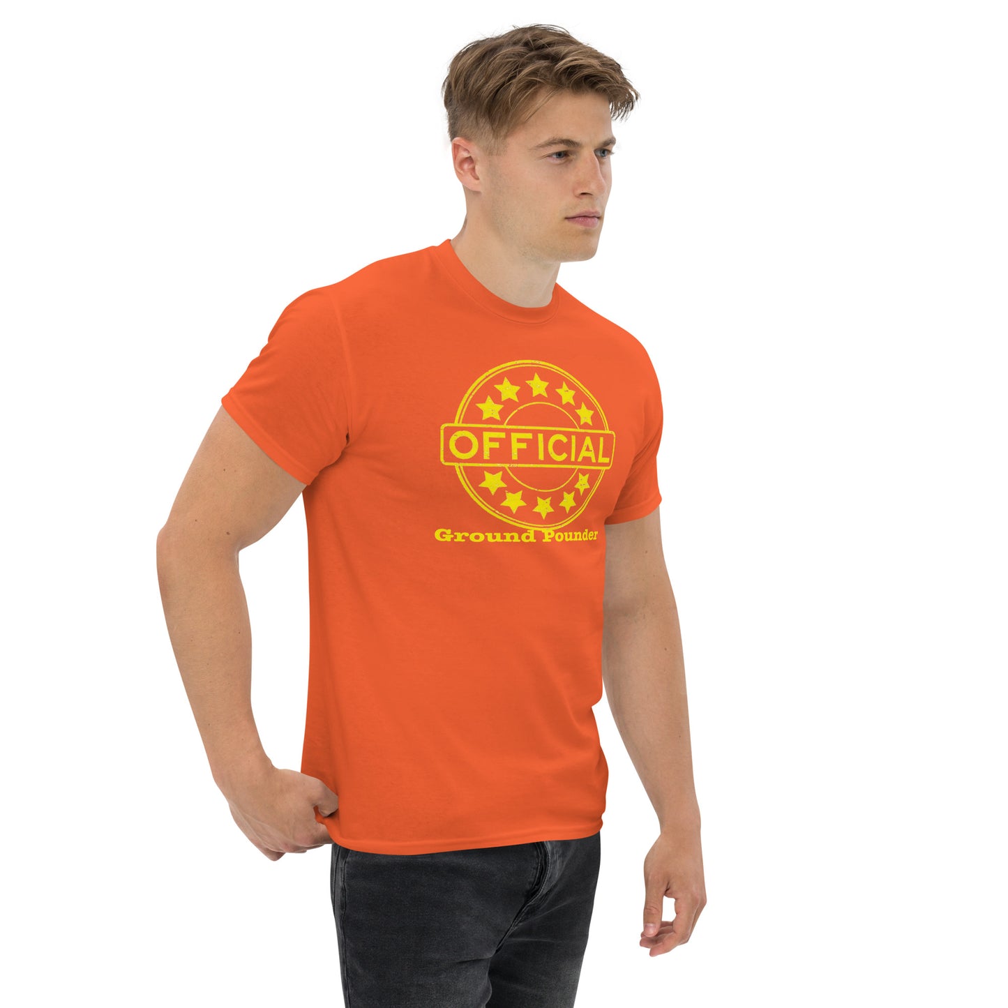 Official Ground Pounder Men's classic tee - LeMack 