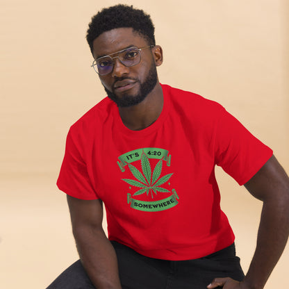 Its 420 Somewhere Men's classic tee