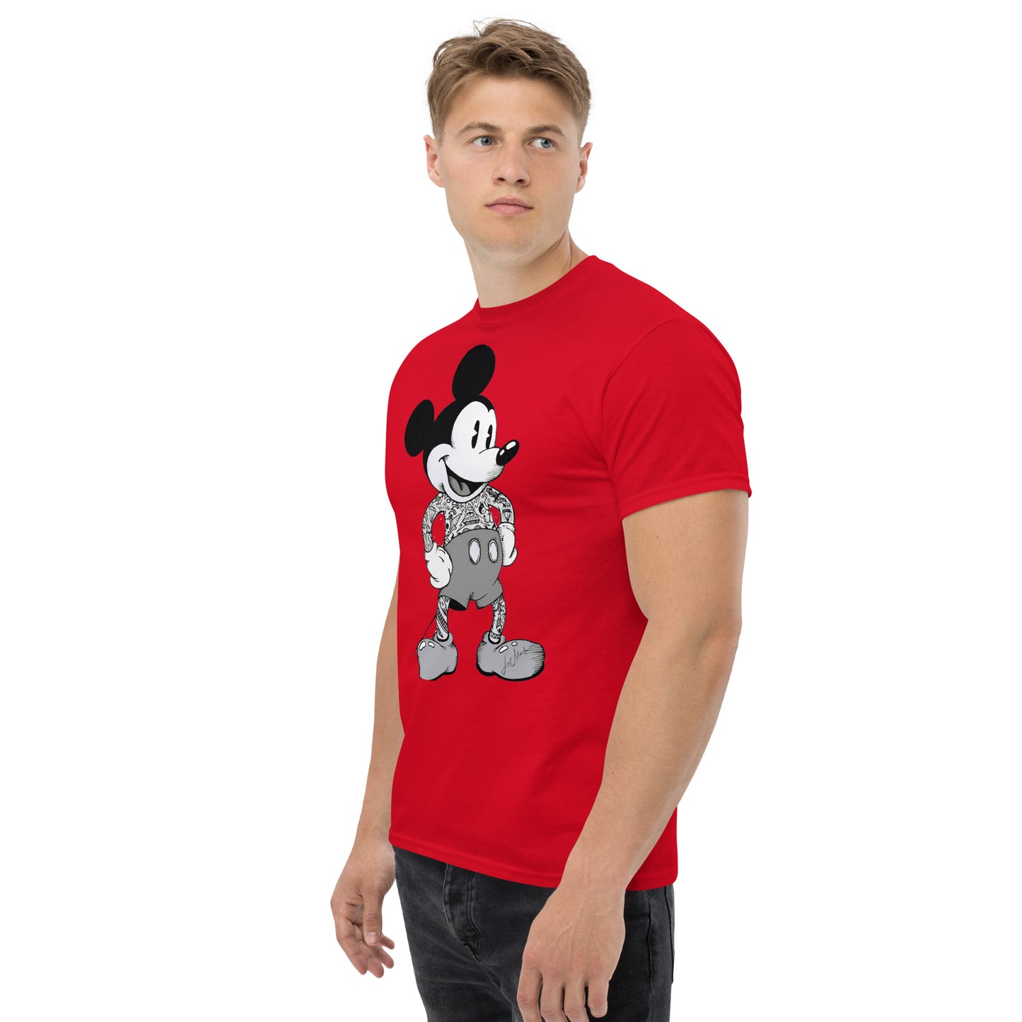 Tattoo'd Mickey Men's classic tee - LeMack 