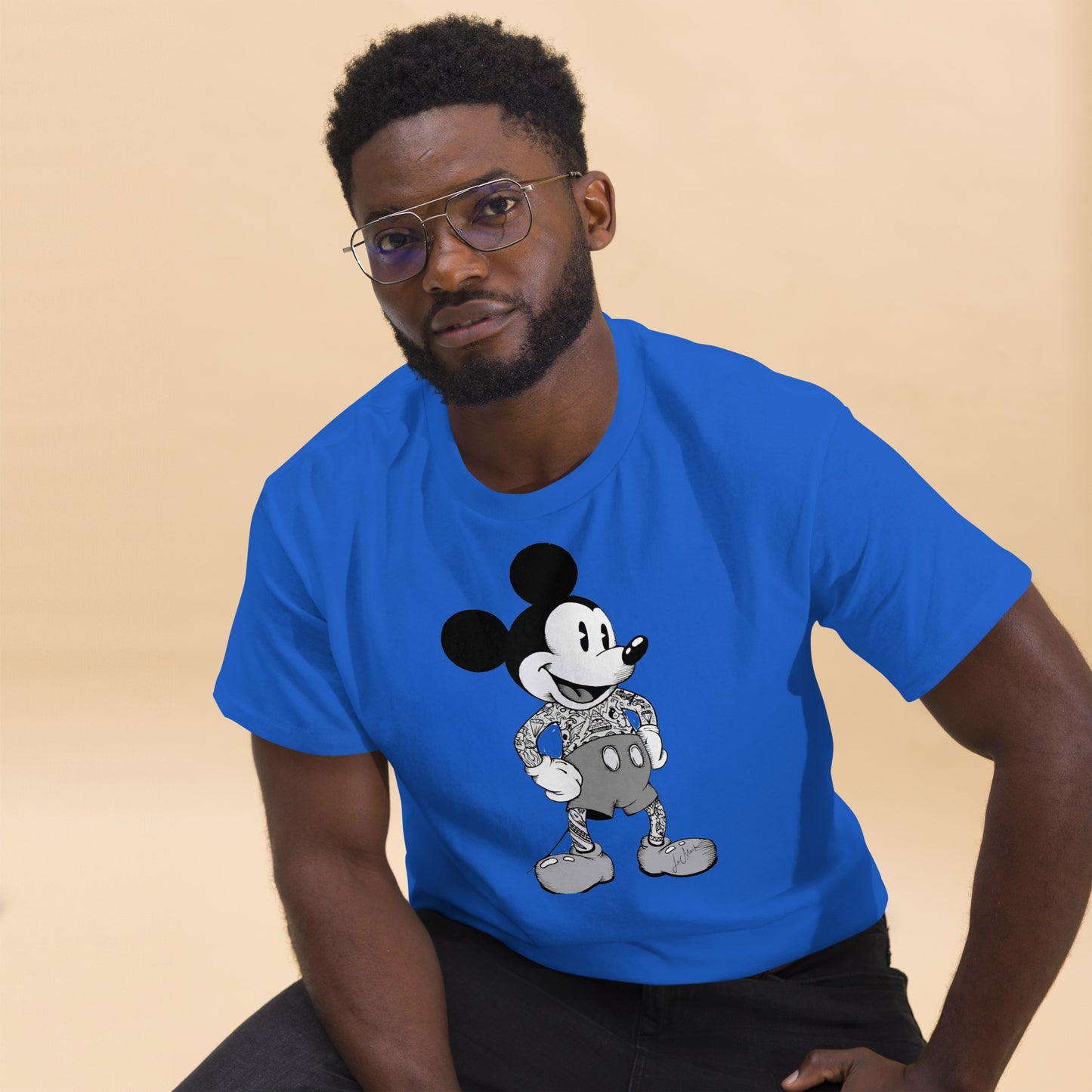 Tattoo'd Mickey Men's classic tee - LeMack 