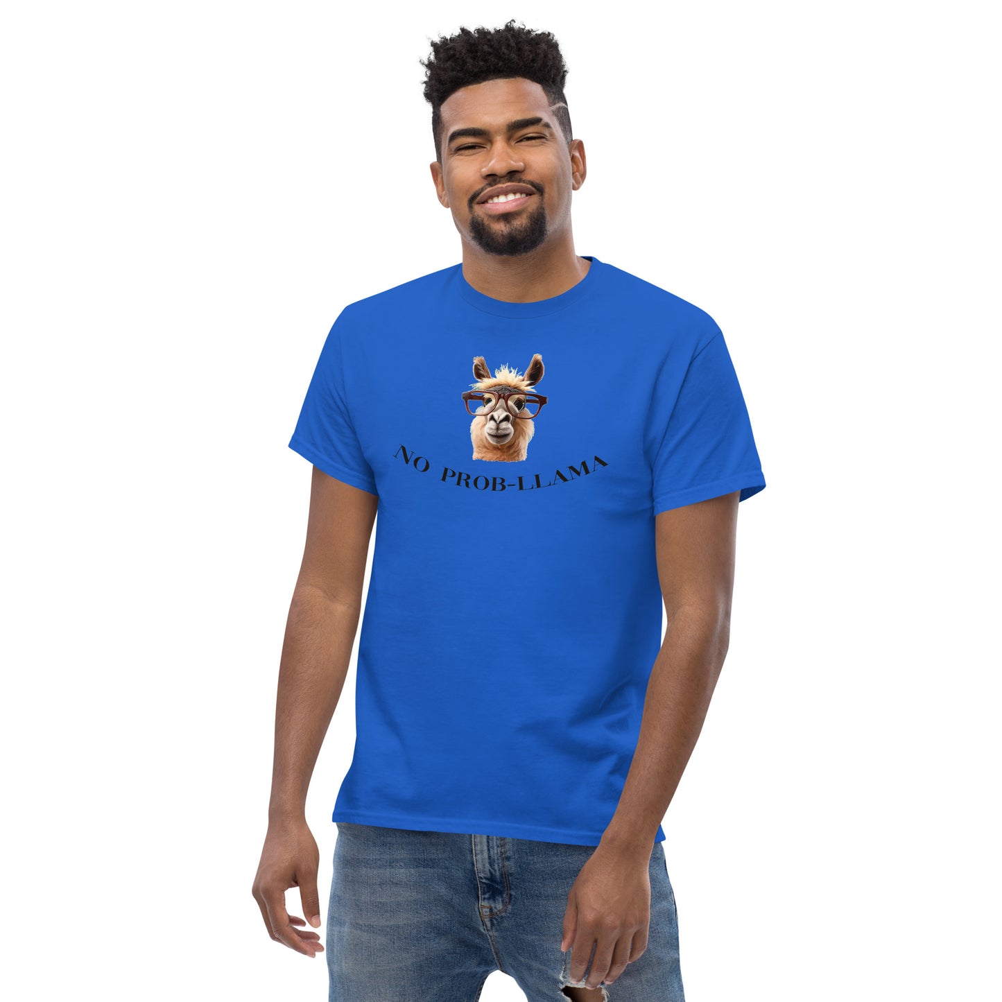 NO Prob LLAMA Men's classic tee - LeMack 