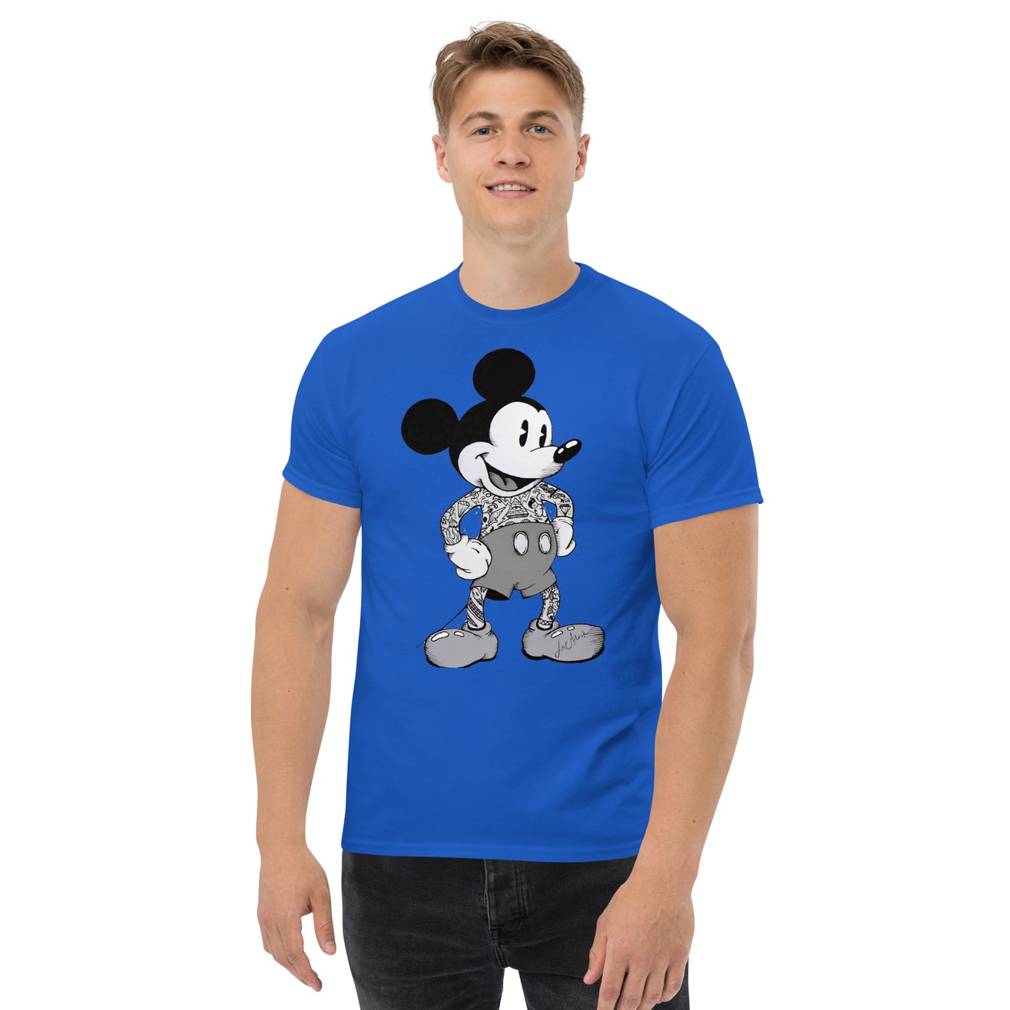 Tattoo'd Mickey Men's classic tee - LeMack 