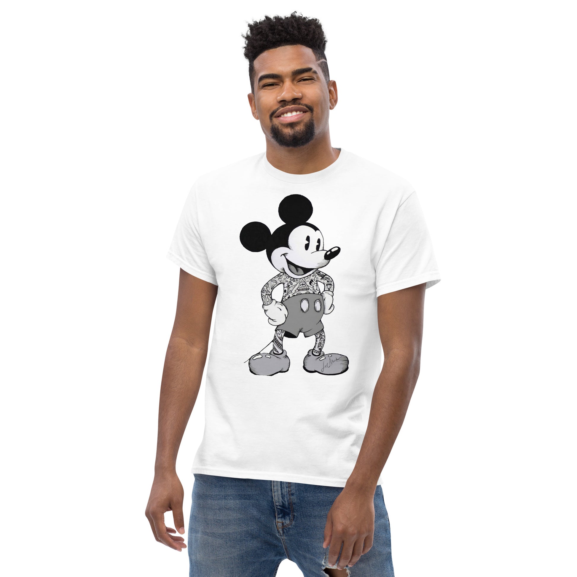 Tattoo'd Mickey Men's classic tee - LeMack 