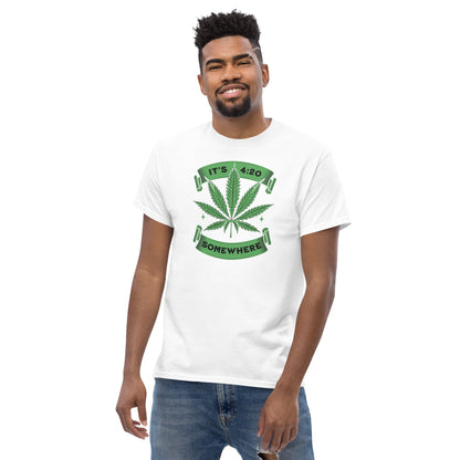 Its 420 Somewhere Men's classic tee