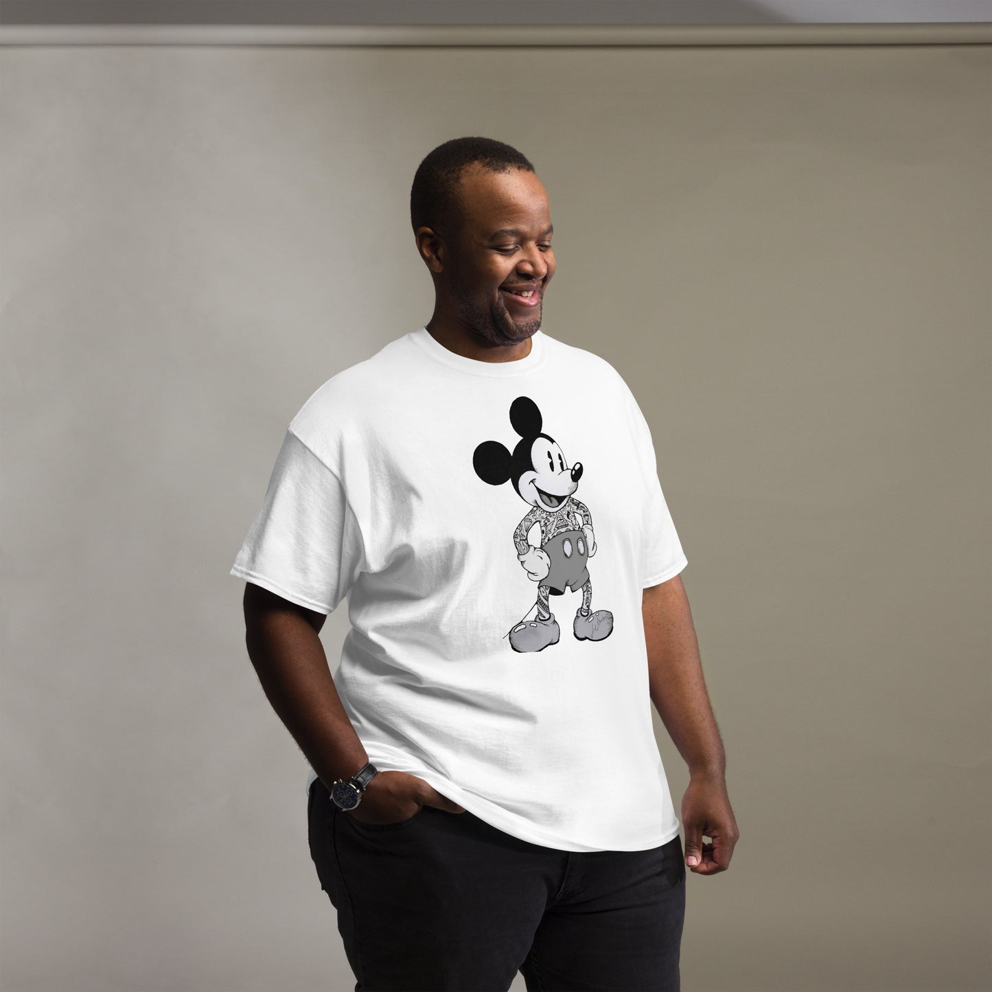 Tattoo'd Mickey Men's classic tee - LeMack 