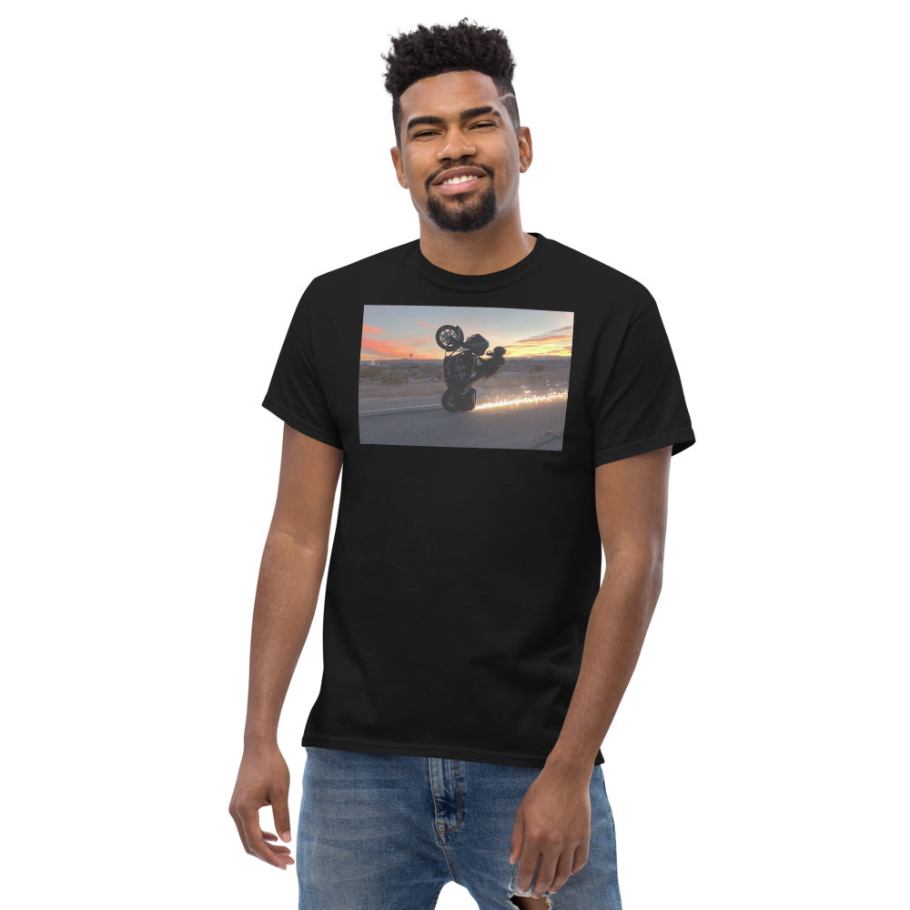 HD Wheelie Men's heavyweight tee - LeMack 