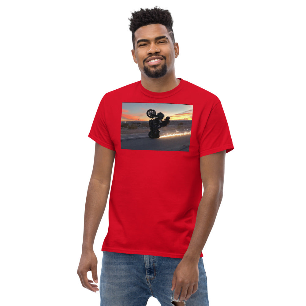 HD Wheelie Men's heavyweight tee - LeMack 