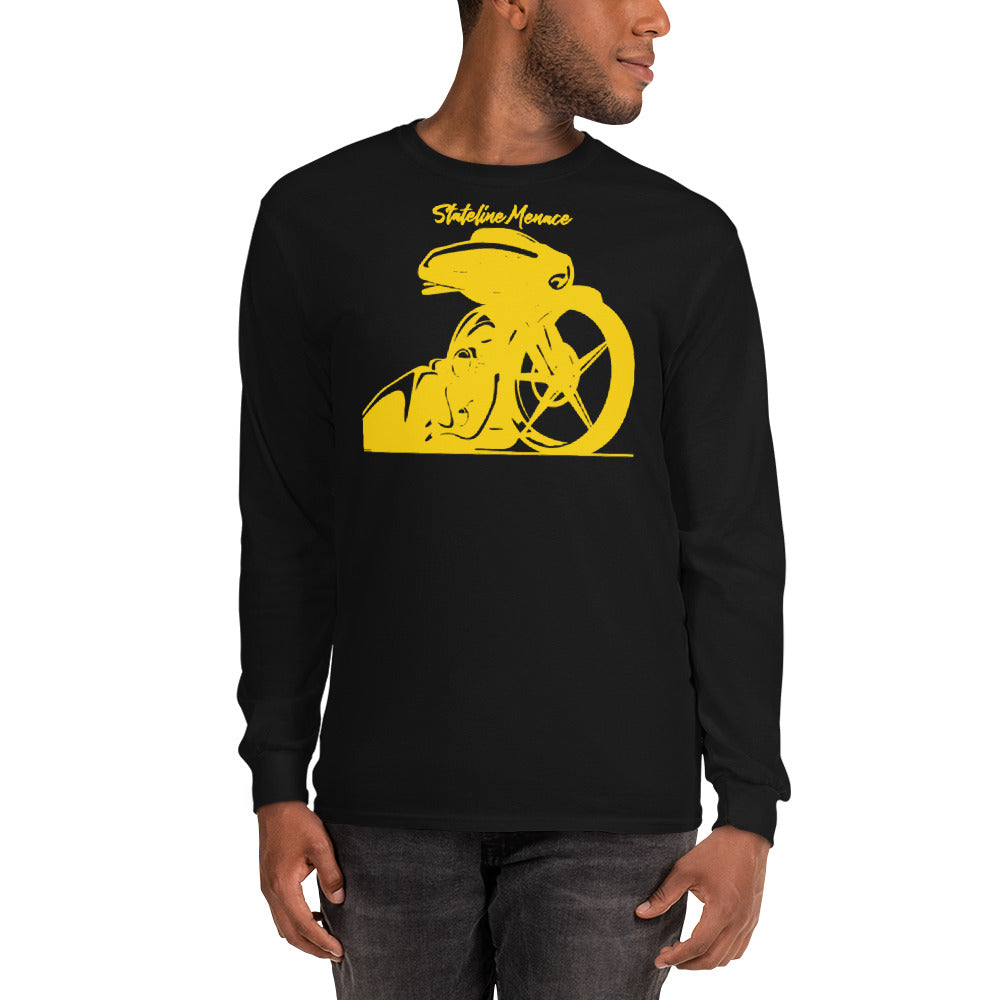 Street Glide Gold Long Sleeve Shirt - LeMack 