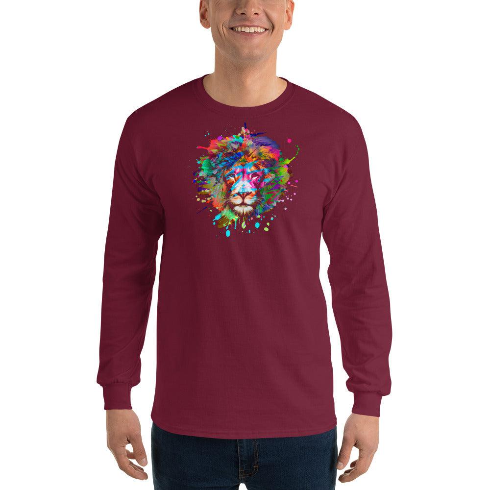 Men’s Long Sleeve Lion Shirt - LeMack 