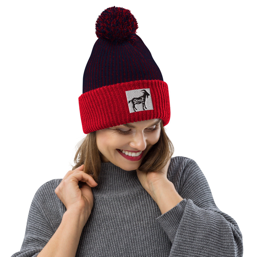 GOAT Pom-Pom Beanie - LeMack 