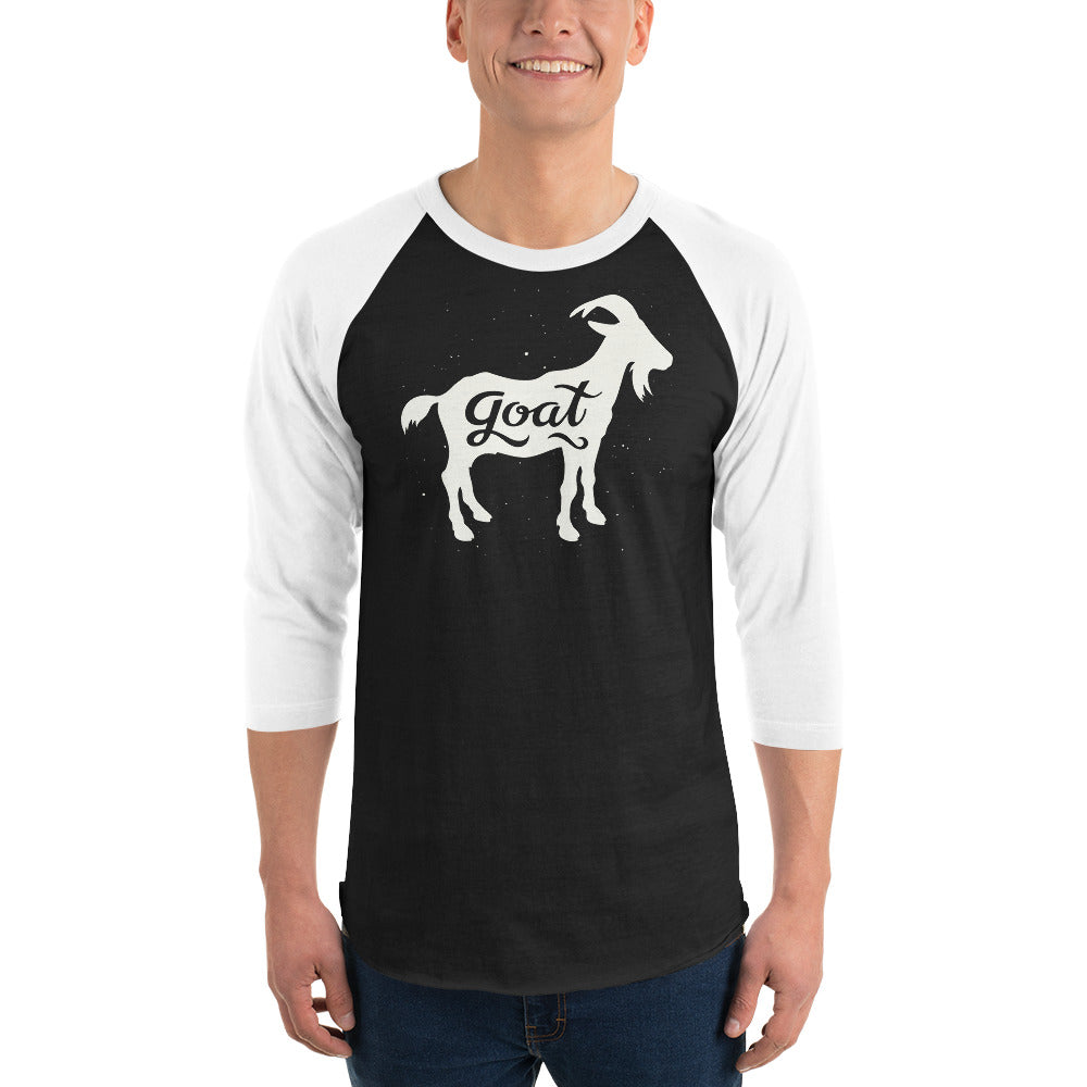 Goat 3/4 sleeve raglan shirt - LeMack 