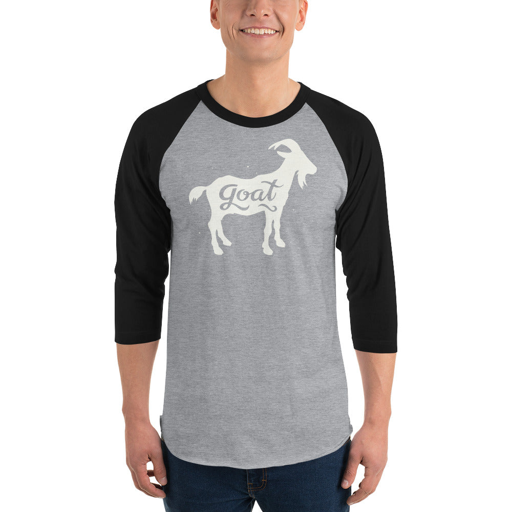 Goat 3/4 sleeve raglan shirt - LeMack 