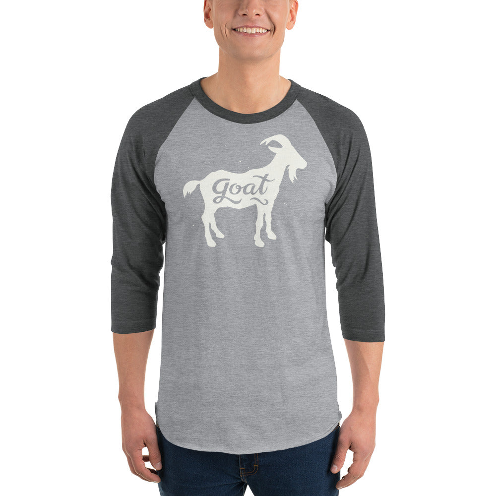 Goat 3/4 sleeve raglan shirt - LeMack 