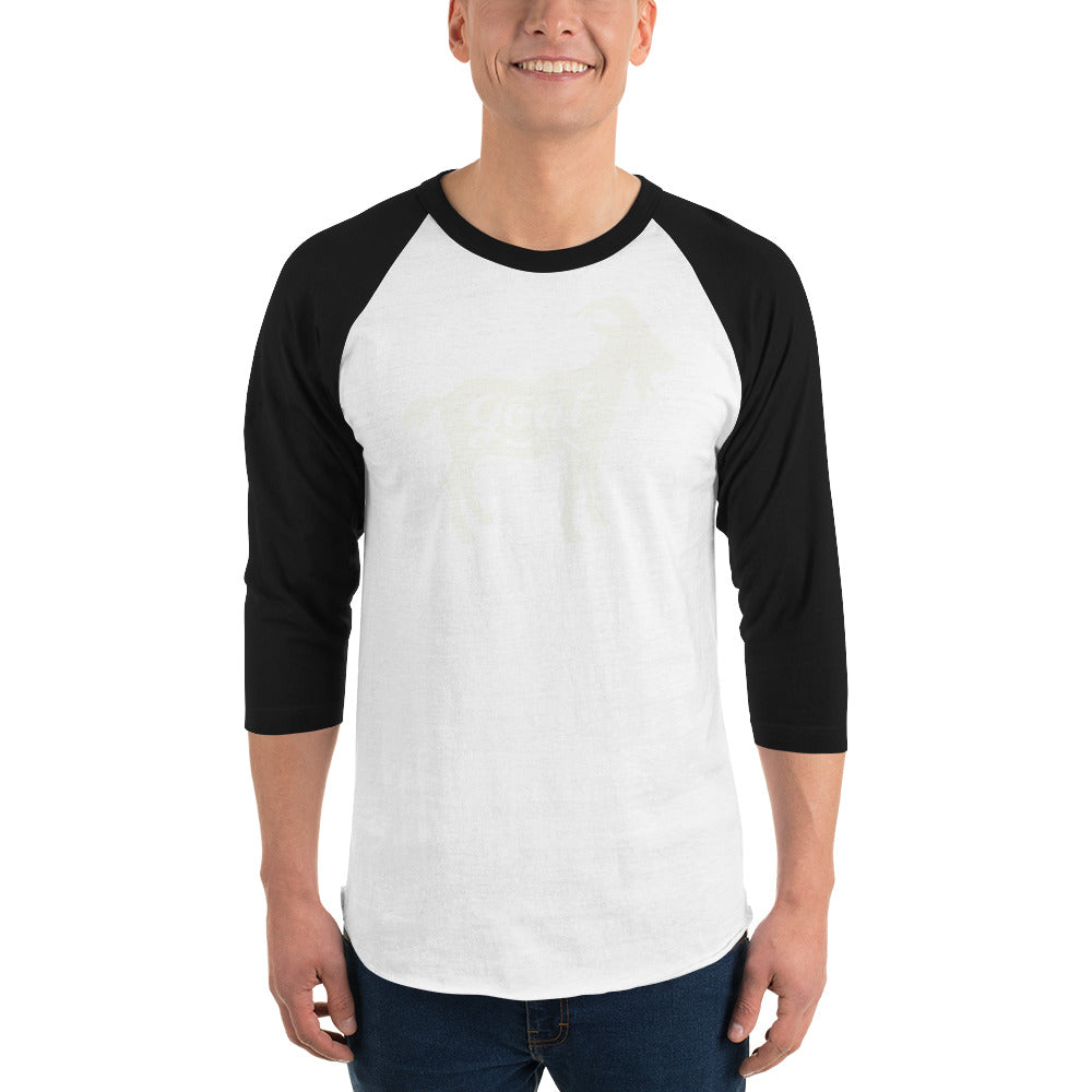 Goat 3/4 sleeve raglan shirt - LeMack 