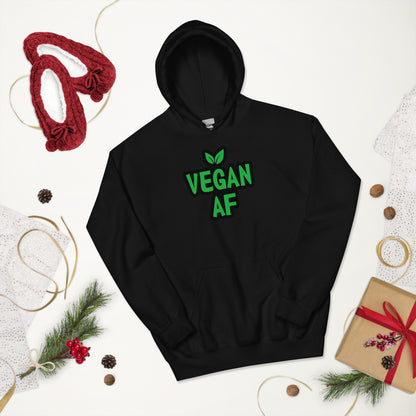 Vegan AF Unisex Hoodie - LeMack 