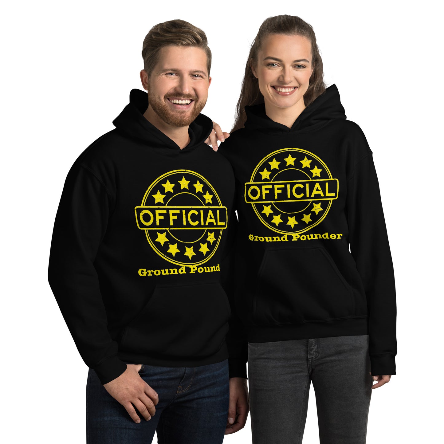 Official Ground Pounder Unisex Hoodie - LeMack 