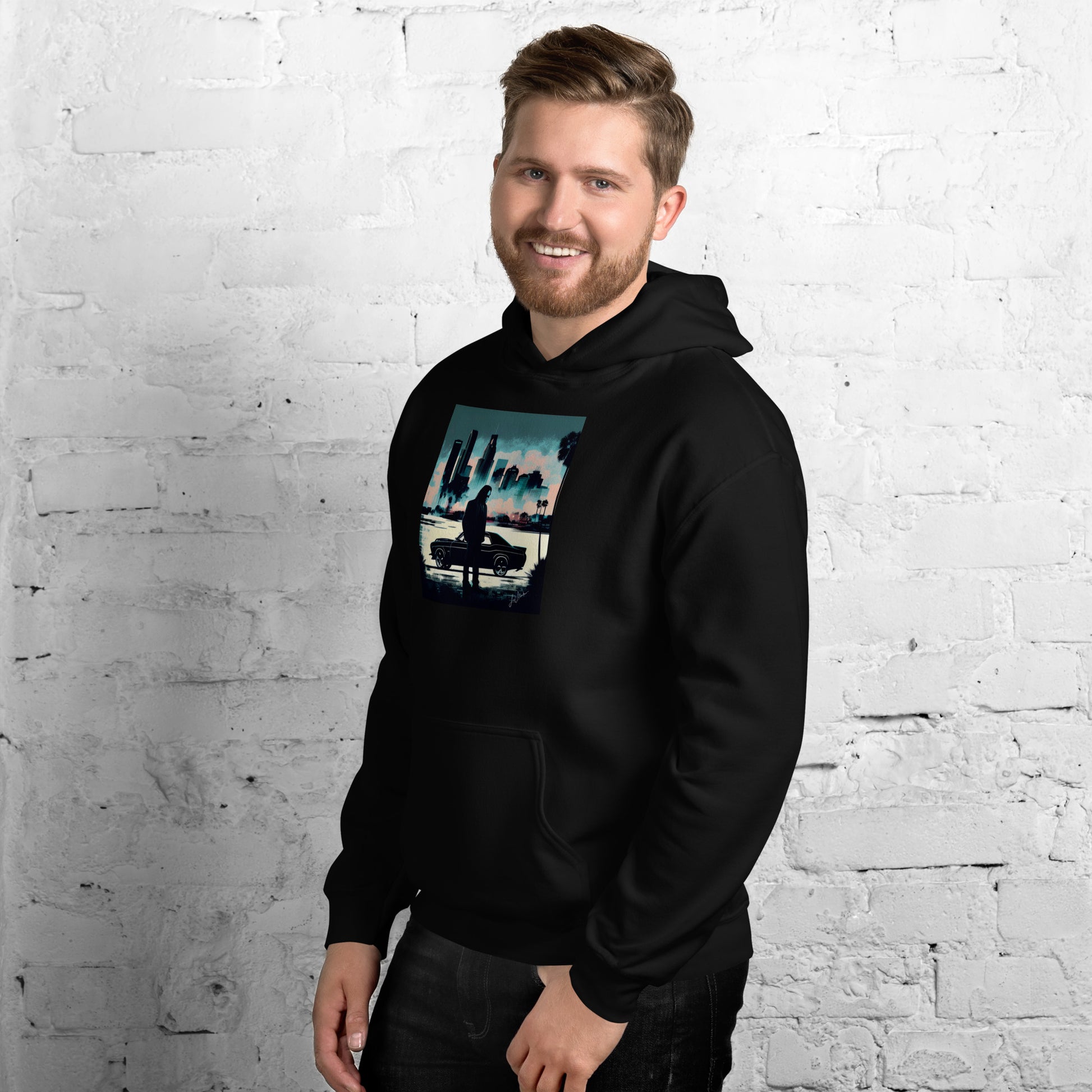 Wick In The City Unisex Hoodie - LeMack 