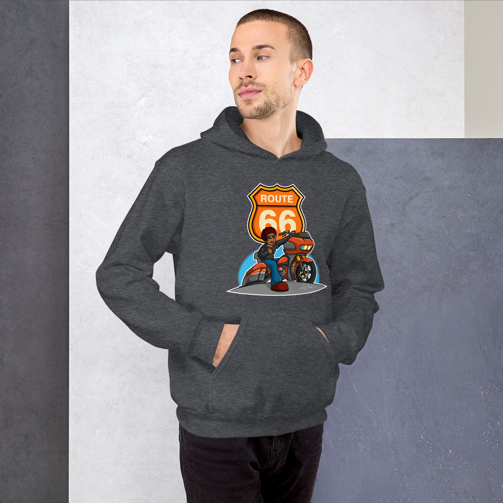 Route 66 Unisex Hoodie - LeMack 