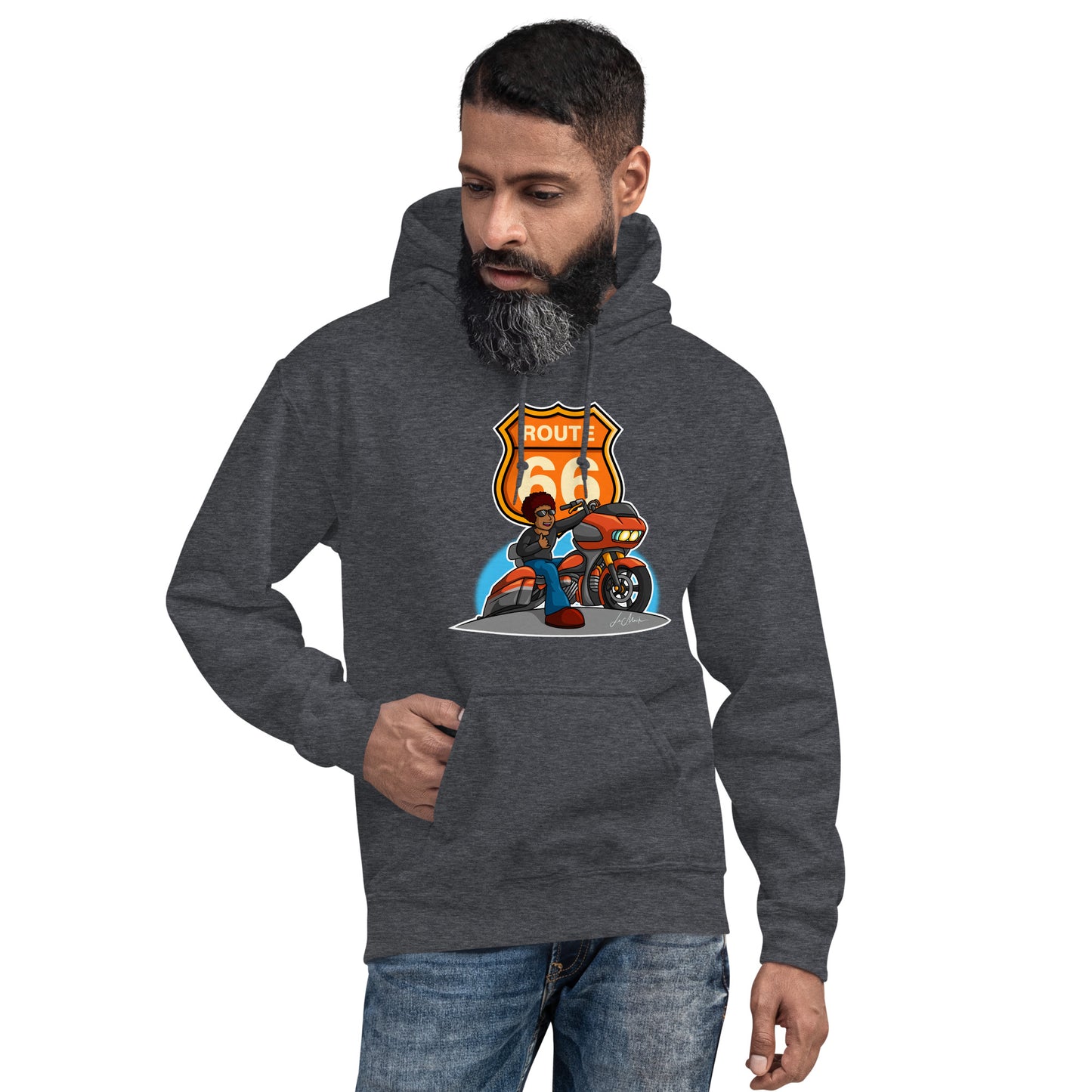 Route 66 Unisex Hoodie - LeMack 